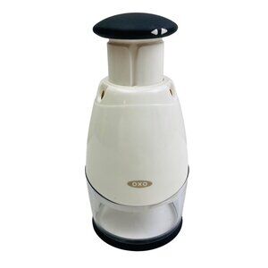 Oxo Good Grips Mini Manual Food Chopper With Measuring Cup & Soft Grip Handle
